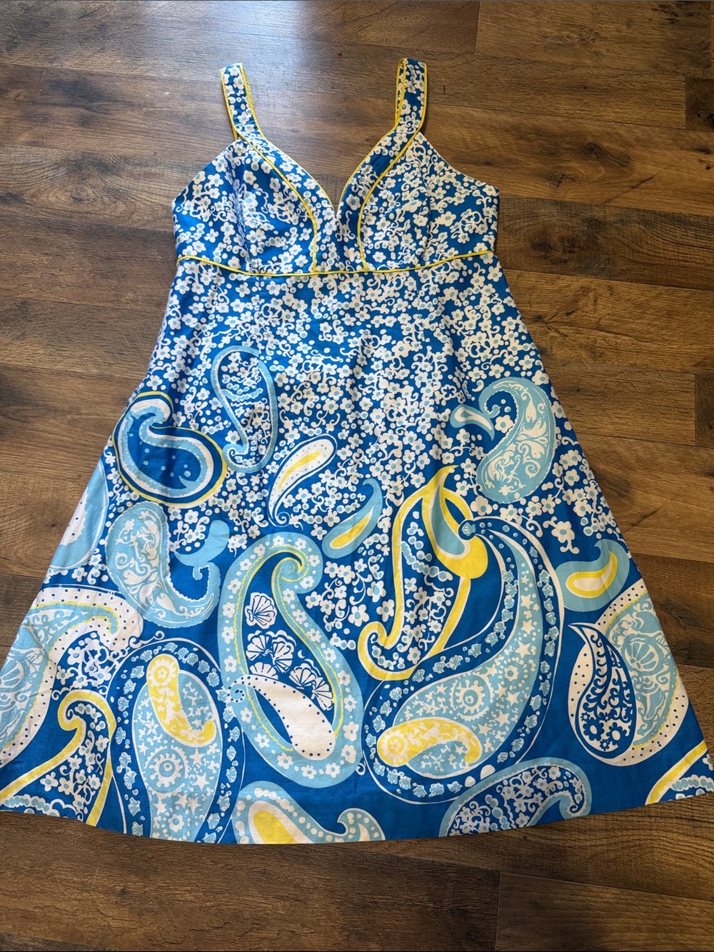 Lilly Pulitzer Margherita Knotty blue Whirlpool Paisley